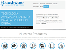 Tablet Screenshot of cashware.biz
